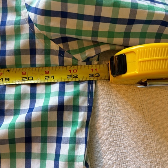 Bonobos  100% Cotton Plaid Wrinkle Free Button Down‎ Shirt - Picture 7 of 10